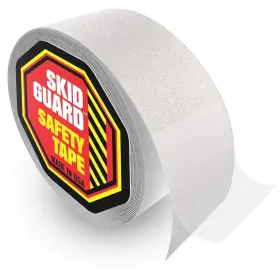 74285 Skid Guard Clear Grip Tape 2 Inch X 30ft Stairs Showers Bathtubs Wet Floors Adhesive