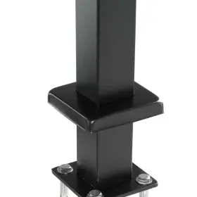 Skyshalo 313095870817 Cable Railing Post 42 Inch X 2 Steel Level Deck Without H