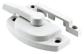 F-2588 Slide-co 6 Pack Window Sash Lock And Keeper White F 2588