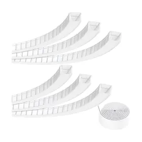 P2015 Sll Hut 6-pack 3.3ft/1m Flexible Bendable Drywall Led Channel Recessed Trimless U Sh