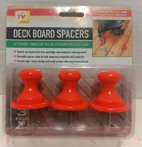 Ds3-24 Smart Tv Solutions Deck Board Spacers 3 Piece Set Orange New Sealed