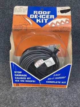 Crk20 Smith-gates Roof And Gutter De-icer Kit 20 Ft 160w 120v Nib