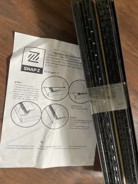 Sz1000x15-1 Snap-z Sz1000x15-1/8 1000 Ridge Vent For 1in Standing Seam Roofs Butyl Tape Applied Case 60qty