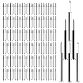 Ft-01 Softassilk 600 Pcs Hardware Nails Double-headed Skirting With 6 Sleeve Tools - Inv