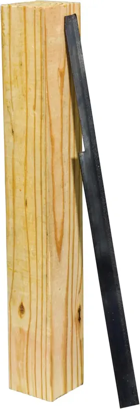 Apk000am Solar Group Inc. Architectural Mailboxes 23 Inch Height No Dig 4x4 Wooden Pine Post Insert With Anc