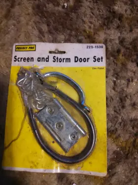 Sold In Usa 372374141253 Screen And Storm Door Harware Set Zinc Plated New