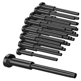 T316ts Sottorich 20 Pack 1/8 Inch Black Stainless Steel Invisible Receiver And Swage Stud End For