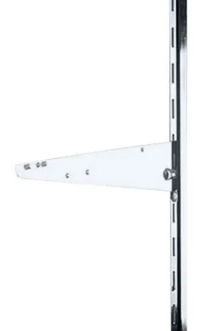 50211-6 Sswbasics 12 Inch Chrome Knife Bracket For Slotted Standard - 1 Slots 2
