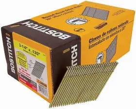 000-ct Stanley Bostitch 077914038832 Full Head Stick Nail Wire Weld 3 X .120- Inch 2 000-ct. -s10dgal-fh