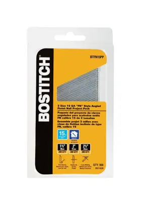 Btfn15pp Stanley Bostitch 15 Ga. Angled Strip Brite Finish Nails 900 Pk