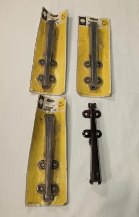Cd1956 Stanley Bl-10 10 Inch Folding Drop Leaf Support Lot Of 4 Vintage 3 In Packaging 1 Open