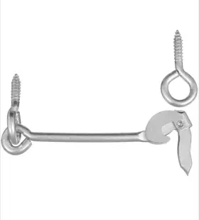 S833-335 Stanley Hardware S833-335/ Cd 2124 Safety Gate Hooks In Zinc 6 Inch #55