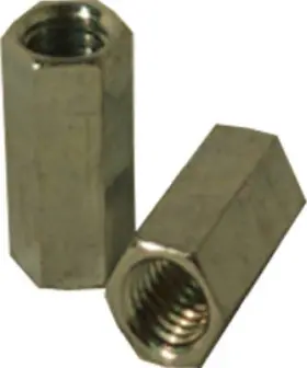 11847 Steelworks Boltmaster Steel Coupling Nut Coarse Thread 1/2- Inch -13 -11847