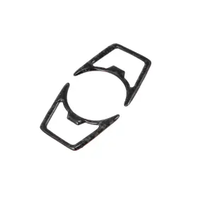 Kc241011006090for Strendier 2pcs Car Front Headlight Lamp Switch Trim Cover Decoration For Ford Musta