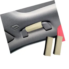 Qph2162 Strendier 2pcs Car Inside Door Handle Protector Leather Anti-scr