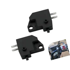 Zossckg2601bl-2pc Strendier 2 Pcs Motorcycle Brake Light Switch Right Front Hydraulic Master Cyl Inch