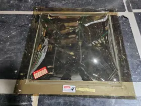463011 Sun-tek Mobile Home Skylight 24 Inch X24 22x22 Double Pane Dome Self Flashing