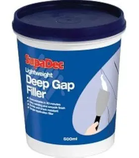 393544 Supadec Lightweight Deep Gap Filler - 1 Litre Paintable