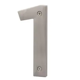 Hn5-1 Sure-loc 5 Inch Tall Zinc House Number 1 - Nickel