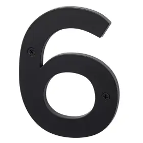 Hn5-6 Sure-loc 5 Inch Tall Zinc House Number 6