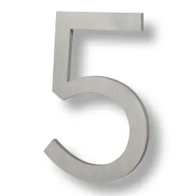Hnf6-5 Sure-loc 6 Inch Tall Aluminum Floating House Number 5