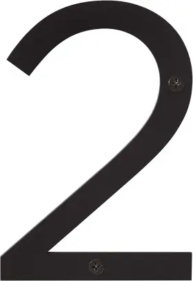 Hnss6-2 Sure-loc 6 Inch Tall Address House Number Ft2ft