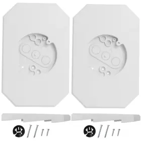 Smb222 Swess 2 Pack Vinyl Siding Mounting Blocks For 1/2 Inch Lap Double And 4