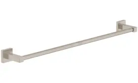 Symmons 363tb-18-stn Duro 18 Inch Wall-mounted Towel Bar In Satin Nickel