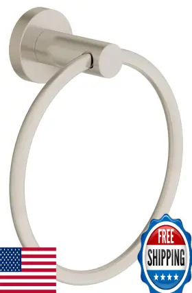 B00eyfvx8u Symmons 353tr-stn Dia Wall-mounted Towel Ring Satin Nickel