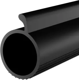 Seal-sp16-250608 Symyda Garage Door Seal P Bulb 16.8ft 0.19 Inch Small Black