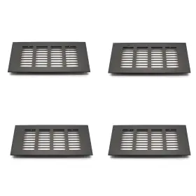Add0223 T Tulead Matte Black Rectangular Vent Cover Aluminum Alloy Soffit Vents Retur