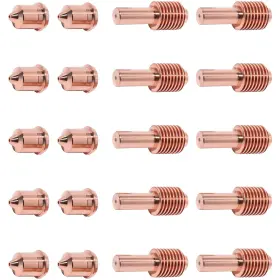 T2ol-13053 T2ol 10pcs 220669 Electrodes And 220671 Nozzles Fit 45 Plasma Consumables Cutt