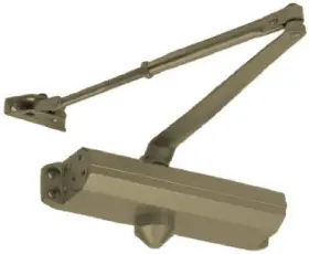 Dc100045 Tell Commercial Door Closer Duro Finish Adjustable Size 1-4 -