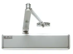 Dc100316 Tell 12741 Commercial Door Closer Aluminum Finish Adjustable Size 1-4