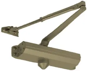 Dc100048 Tell Manufacturing Inc Commercial Door Closer Duro Finish Size 4 -dc100048