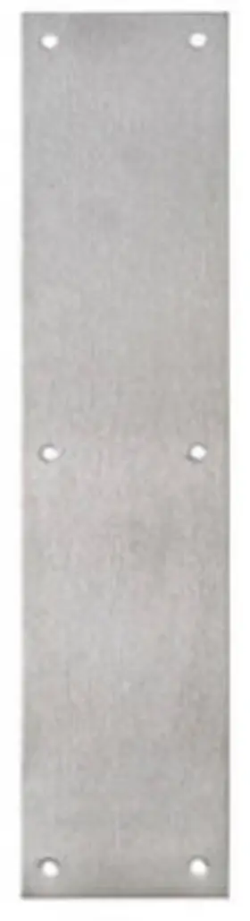 Dt100072 Tell Manufacturing Inc 3-1/2 X 15-inch Stainless Steel Push Plate -dt100072