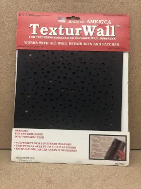 Texturewall 745264020011 Texture Wall Set Of 4 Templates For Texturing Damaged Or Repaired Surface