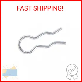 3676 The Hillman Group 5/16-inch External Hair Pin Clip Zinc Plated 25-pack