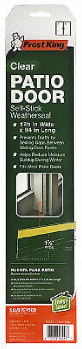 Pd84cl Thermwell Patio Door Weather Strip 1.87 X 84- Inch -pd84cl