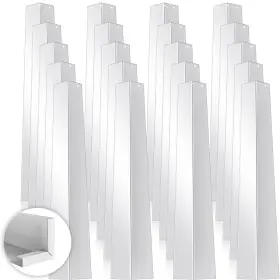 Gfa-therwen-1053 Therwen 20 Pcs 1.18 Inches X 1.77 11.5 Aluminum Siding Corner