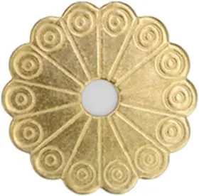 Tiazzaus 766157325495 Tiazza 10pcs Brass Backplate Washers - Classical Furniture 1.26 Inches