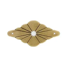 Tz-00374-m Tiazzaus Tiazza 10pcs Brass Backplate Washers Classical Furniture 1.18 Inches Bronze