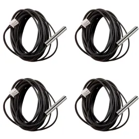 Tiexye T-10k Thermistor-3m 4pcs 10k Thermistor 3 M 3950 Ntc Temperature Sensor Probe St
