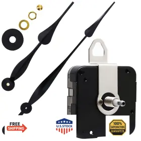 B07ck92grt Tikround Youngtown High Torque Long Shaft Clock Movement Mechanism With 12 Inch
