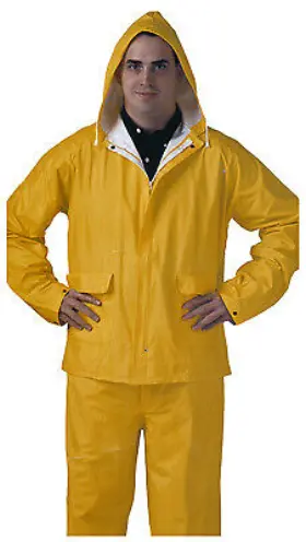 S62217.2x Tingley Pvc Rainwear .25-mm Double-ply Suit Yellow Xxl -s62217.2x