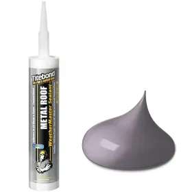 62431 Titebond Weathermaster Metal Roof Sealant Gray 9.5 Oz. 1 Count