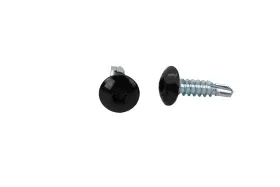 Tnitrib-13 Tnitrib 729402532376 Trailer Exterior Self Tapping Screws Oem #10 X 3/4 Enclosed Black
