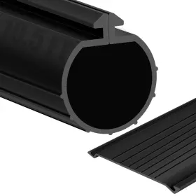 3.2cl Tolanbbt 10.5ft Garage Door Bottom Seal 10.5 Feet Black-0.37 Inch Trapezoid