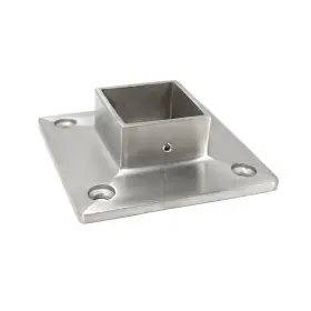 Bse-flge-2 Top Hardware Stainless Steel 316 Grade Floor Or Wall Base Flange For 1-1/2 Inch X Post