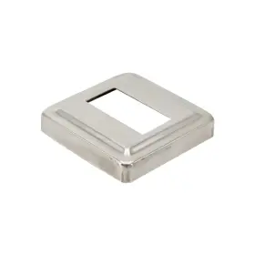Fcr2550-c Top Hardware Stainless Steel 304 Grade Flange Cover-rectangle 22 Gauge Base Cover For 2″
